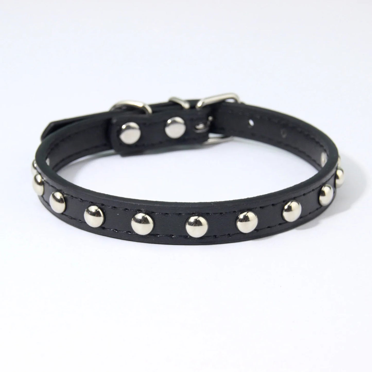 Rivets Anti-Bite Leather Dog Cat Collars Pu For Small Medium Large Dogs Pet Collar Pet Products Kitten Puppy Neck Strap