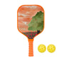 Kids Pickleball Paddles Cute with Small Grip Lightweight Pickleball Rackets Honeycomb Core Fiberglass Set for Children