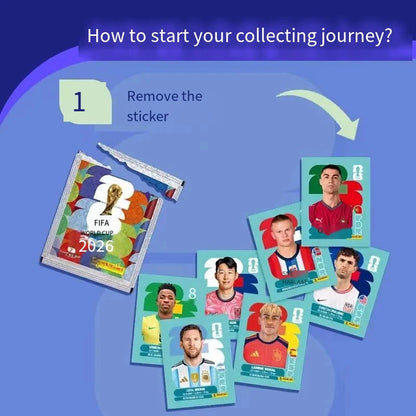 New Panini FIFA WORLD CUP 2026 Sticker Collection 1 RANDOM Tin Box in Stock FAST SHIPPING
