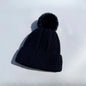 Winter Twist Knitting Hats Warm Fur Pompom Thick Plush Cap Beanies Solid Ladies Versatile Ski Snow Skullies Beanies Velvet Hat