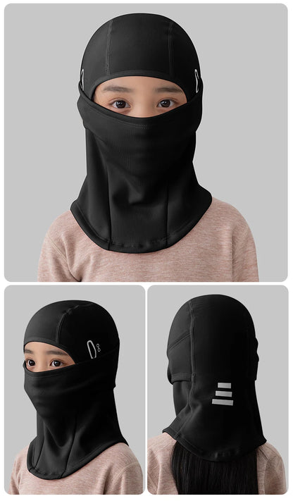 Children's ski warm headgear outdoor windproof cold-proof cycling mask helmet lining balaclava hat men and women