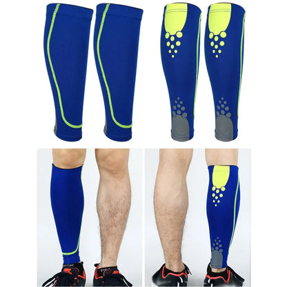 Sport Calf Compression Sleeves Leg Sock Running Cycling Leg Warmers Runners Shin Splint Varicose Vein Pain Relief