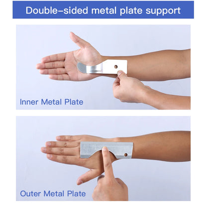1PCS Wrist Splint Carpal Tunnel Protector Wrist Support Hand Brace Palm Wrap Wrist Injury Fracture Fixed Orthopedic Wristband