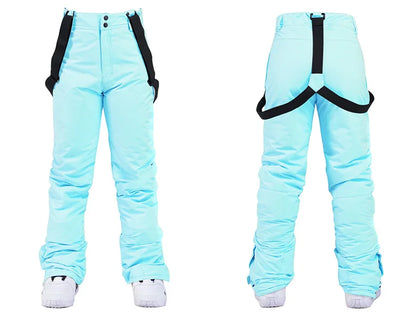 New Fashion Letter Women Ski Suit Winter Windproof Waterproof Snowboarding Jacket and Pants Snow Walking Clothes Female Snowsuit