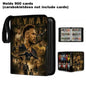 2026 World Cup Football Star Ronaldo Messi Mbappé 400/900pcs Album Book Folder Card Slots Collections Zipper Card Binder Holder