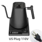 Intelligent Temperature Controlled Hand Brewed Coffee Pot Stainless Steel Fine Mouthed Electric Heating Water Insulation Kettle