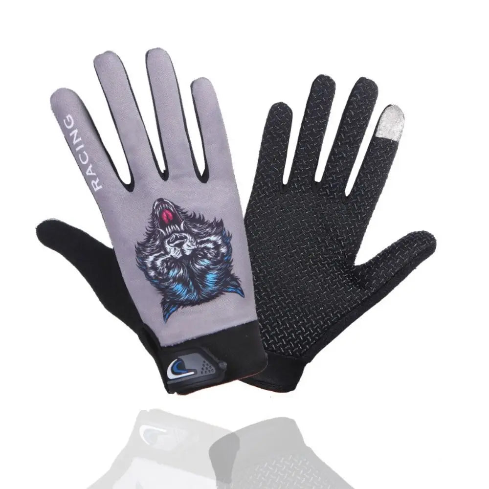Fitness Long Fingered Unisex Mountain Bike Gloves Riding Mtb Cycling Gloves Motocross Gloves Bike Gloves Motorcycle Gloves