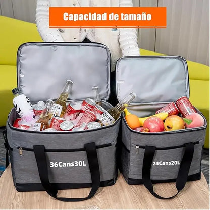 Outdoor Picnic Bags Large Capacity Leakproof Lunch Cooler Bags for Women Men Outdoor Travel Picnic Thermal Insulation Bag Box