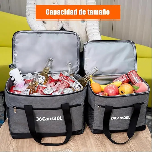 Outdoor Picnic Bags Large Capacity Leakproof Lunch Cooler Bags for Women Men Outdoor Travel Picnic Thermal Insulation Bag Box