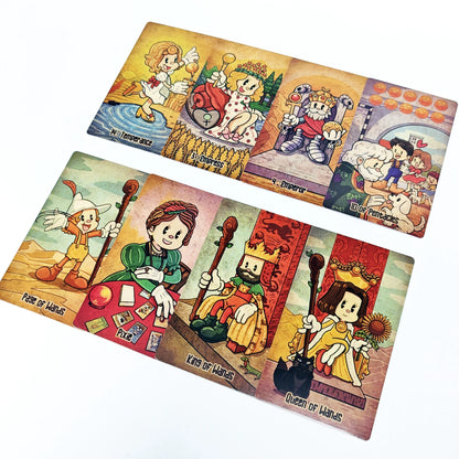 Hot Selling New 12x7cm Old School Tarot Cards A 78 Deck Oracle Leisure Entertainment Card Family Gathering Divination Board Game