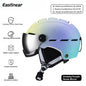 Eastinear integrated Helmet ski anti-collision warmth men and women outdoor single boardsnowboard helmet double ski equipment