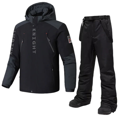 Fleece Ski Jackets and Pants, Good Quality L-8XL Windproof WaterProof.