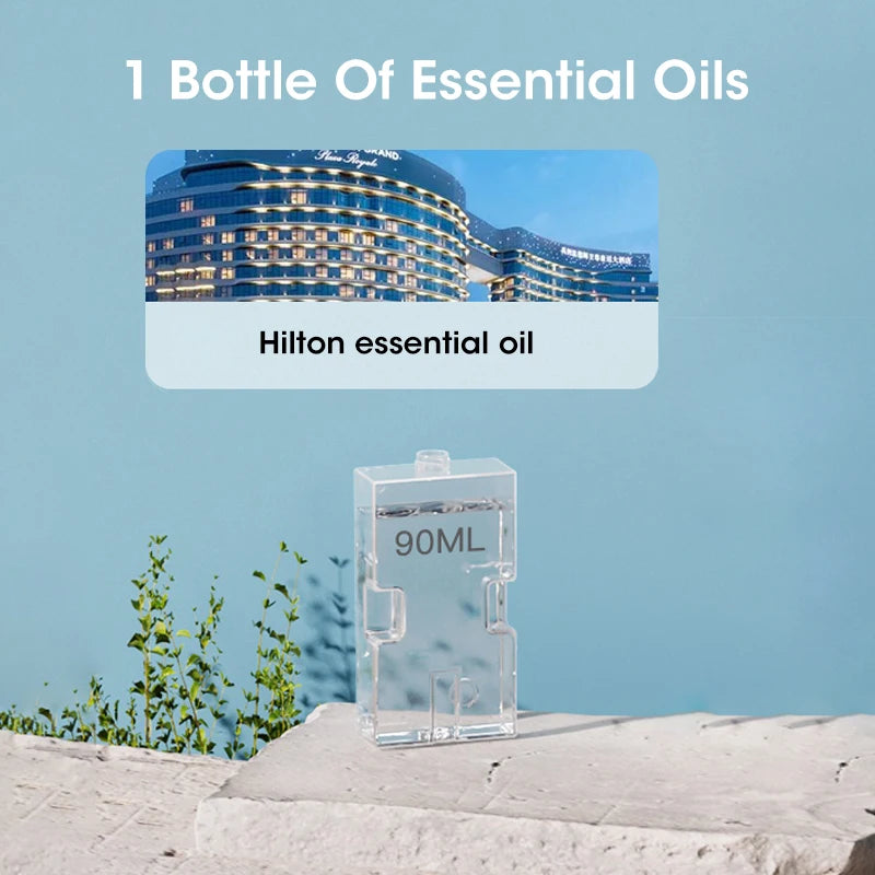 Automatic Sensor Aromatherapy Machine Wall-Mounted Fragrance Usb Rechargeable Deodorant Home Fragrance With Clock FunctionUltrasonic DiffusersGoWisse.com