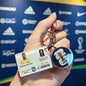 FIFA Official 2026 World Cup Trophy Keychain Authentic World Cup Merchandise Football Fan Gift Pendant