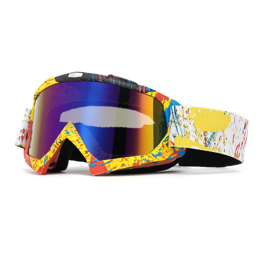 Newest Motocross Glasses Motorcycle Sunglasses Man MTB ATV Mask Windproof Protection Skiing Cycling Racing Off-Road Goggles