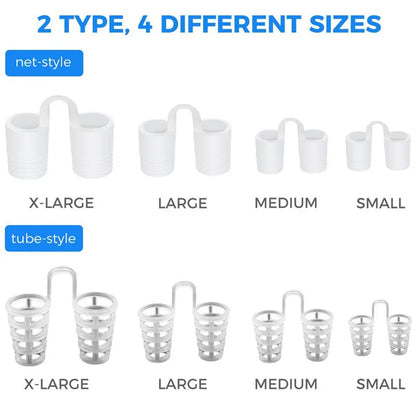 Anti Snoring Anti Snore Nose Clip Silicone Snoring Solution Device Snore Stopper Sleeping Aid Nasal Dilators Health Care