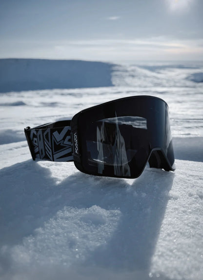 Vozapow Ski Goggles Magnetic Double Layer Anti Fog Professional Skiing Mask Men Women Super View Snowboard UV400 Snow Sunglasses