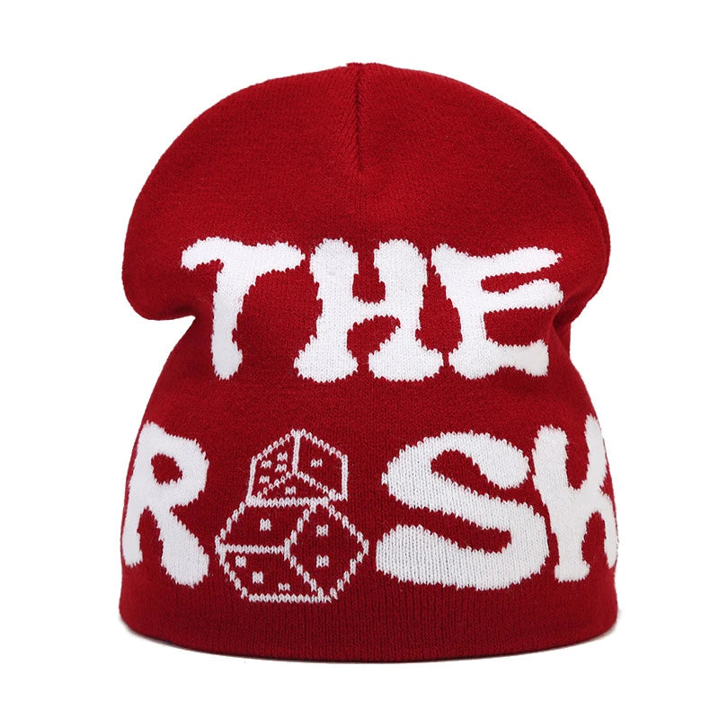 Bocca Beanie Y2K Knitting Hat For Men Women Warm Winter Autumn Letter Cartoon Streetwear Knitting Cap Hip Hop Gorras New Fashion