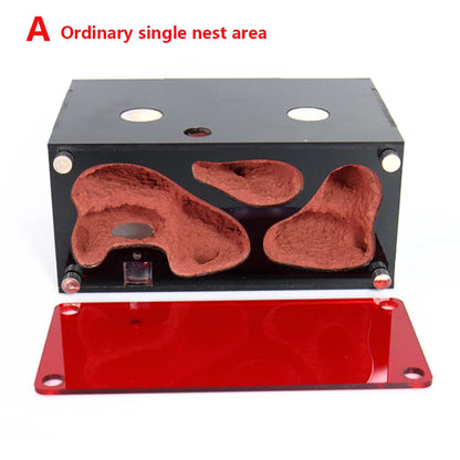 Acrylic Ant Farm Temperature Control Concrete Ant Nest Infinite Expansion Insect House Colony Drinker Anthill Kit Accessories
