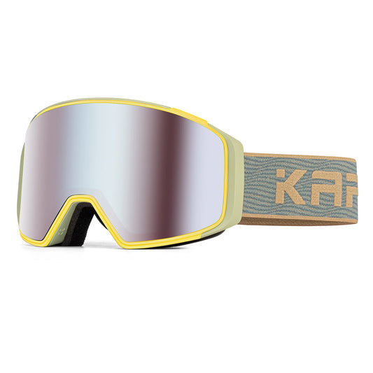 KAPVOE Outdoor Sports Ski Glasses Anti-fog High Definition Magnetic Lens UV400 Protection Ventilation Ski Glasses Man Woman