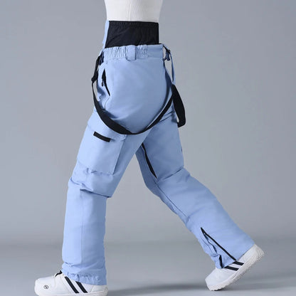 Men and Women,Snow Pants With Waist protection, Snowboard Snow Pants, Ski Clothes, Ski Suit Pant, Snowboarding Trousers, Adult