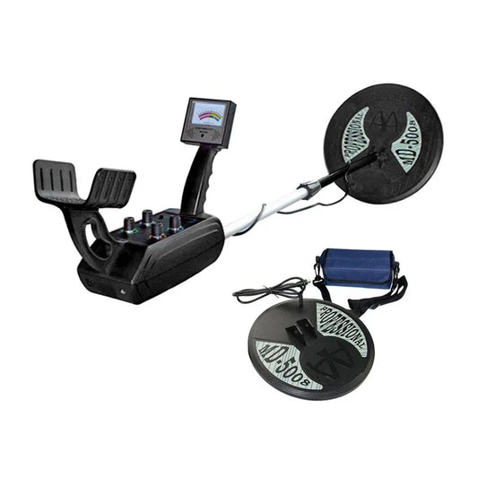 MD-5008 Underground Metal Detector Gold Digger Max Detection Depth 3.5m,Two Coils Included , Pinpointer Headphone Optional