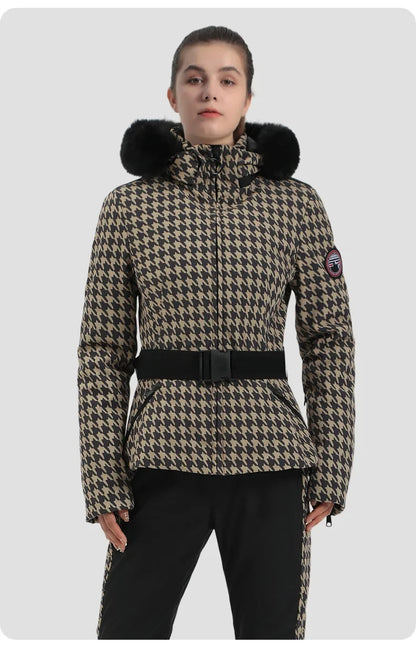 Skiing Jacket 2025 Mountain Snowboard Jackets Winter Hooded Woman Snow Jackets Outdoor Sports Outerwear Windproof Warm Tracksuit