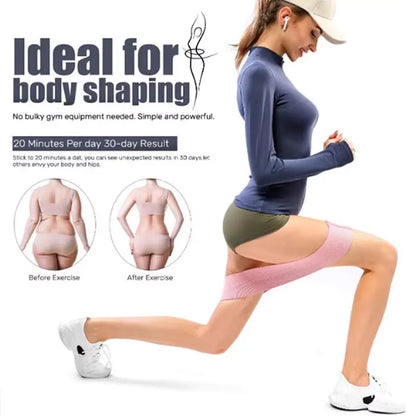 Fabric Resistance Hip Booty Bands Glute Thigh Elastic Workout Bands Squat Circle Stretch Fitness Strips Loops Yoga Gym Equipment