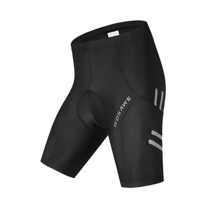WOSAWE Men Cycling Tights Autumn Long Pants Shockproof Padded Tight Fitting MTB Bike Downhill Mountain Bicycle Leggings