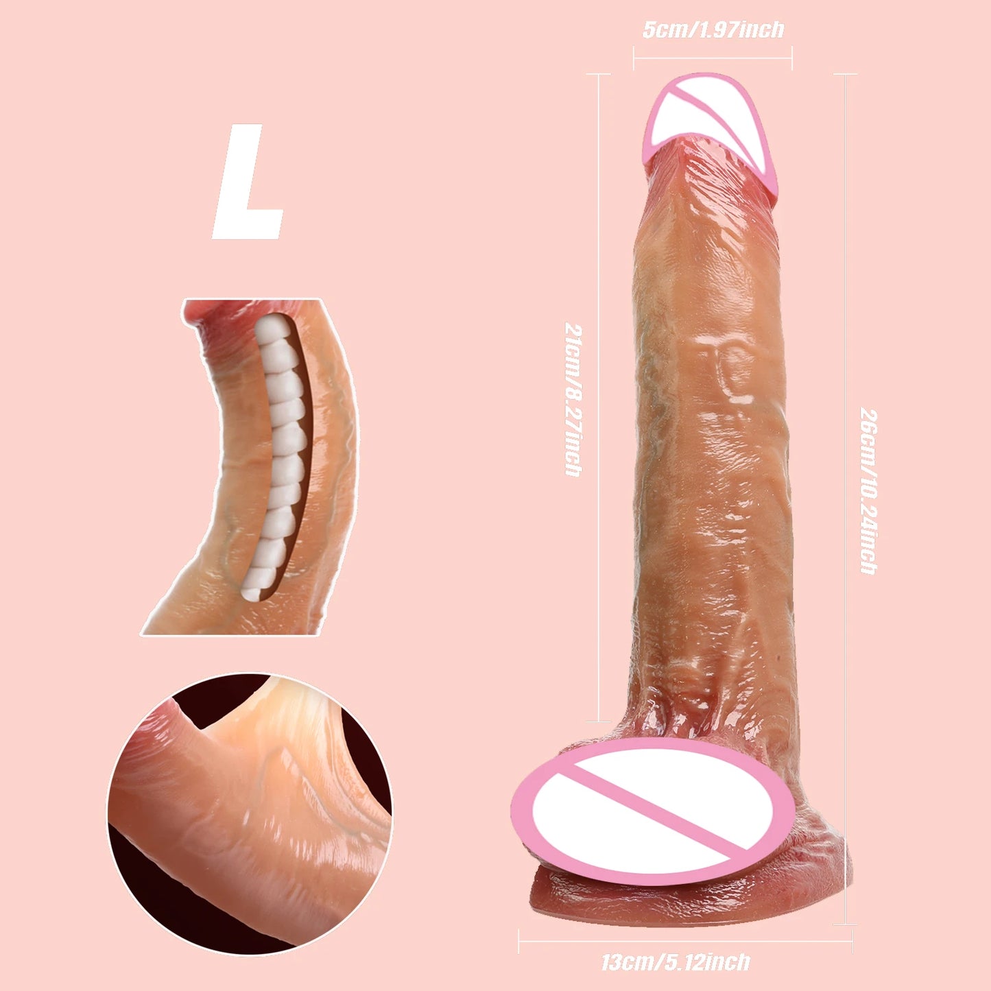 Realistic Dildo Liquid Silicone Sliding Foreskin Penis Adult Games G Spot Stimulate With Suction Cup Dildos For Women Men Gay 18
