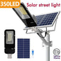 200W Powerful Solar Light Outdoor Solar Street Light 6000mah Waterproof Automatic Dusk to Dawn Street Light For Garage Garden