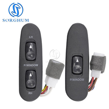 SORGHUM Car Front Left Right Power Window Lifter Switch Button For Hyundai H100 Bus Kasten 1996-2001 93691-43600 93692-43600