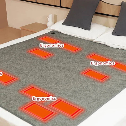 160cm Electric Blanket USB Heater Heated Blanket Mattress Thermostat Electric Heating Blanket Winter Body Warmer Camping Outdoor