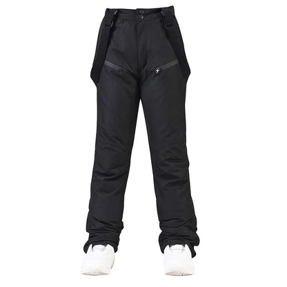 Women's and Men's Ski Pants Windproof Waterproof Snowboarding Pants Winter Outdoor Warm Snow Sports Pants Men Women Skiing