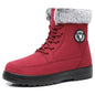 Winter New Women's Thick Plush Cotton Boots and Mid Top Warm Snow Boots Are Fashionable  Trendy  and Upgraded for Warmth