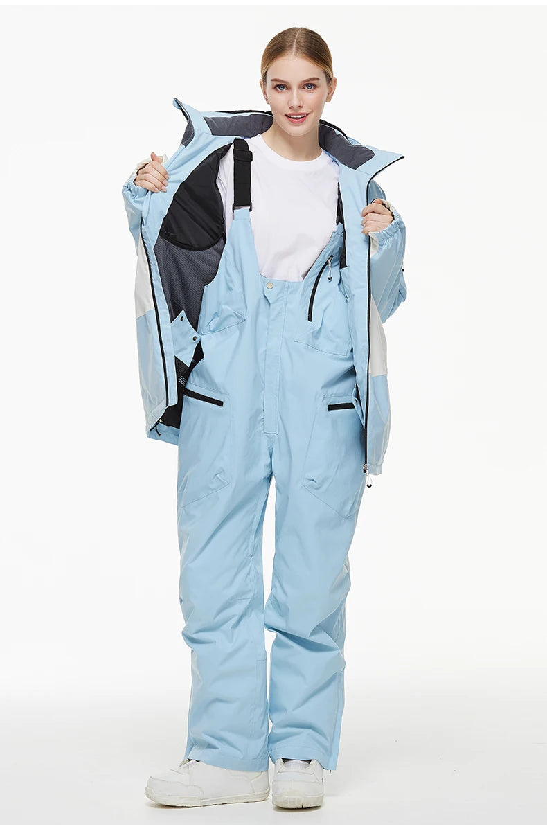 Men's and Women's Ski Pants Bibs, Bibbed Snowboard Pants, Bibs Snow Pants, Ski Suit, Snowboard Bib Trousers, 2025