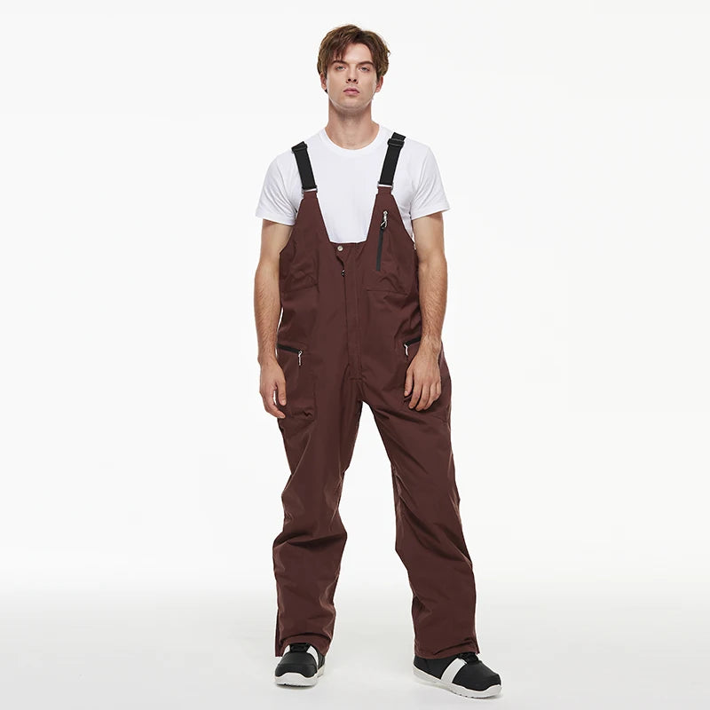 Men's and Women's Ski Pants Bibs, Bibbed Snowboard Pants, Bibs Snow Pants, Ski Suit, Snowboard Bib Trousers, 2025