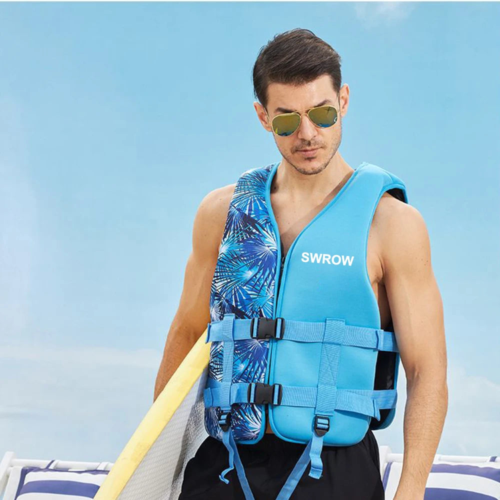 Life Jacket Water Sport Buoyancy Life Vest Swimming Boat Buoyancy Fishing Skating Vest Buoyancy Suit For Adult Children
