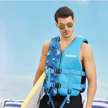 Life Jacket Water Sport Buoyancy Life Vest Swimming Boat Buoyancy Fishing Skating Vest Buoyancy Suit For Adult Children