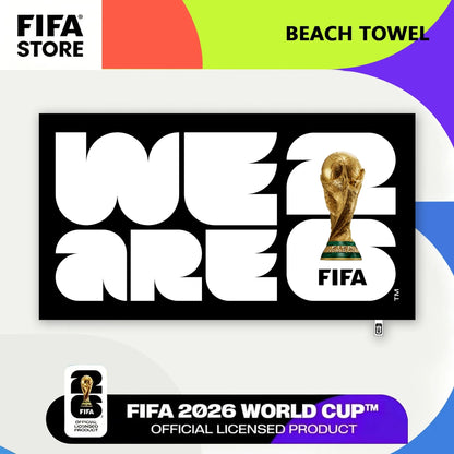 FIFA 2026 World Cup Microfiber Quick-Dry Beach Towel, Hooded Poncho Bathrobe for Swimming, Absorbent Changing Robe for Men Women