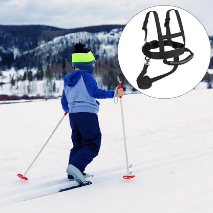 3-16Years Old Kids Ski Shoulder Harness Winter Children’s Safety Belt Teaching Safety Anti-Fall Rope Snowboarding Cycling Belt