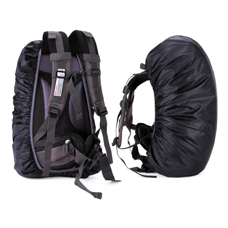 Waterproof Backpack Rain Cover 15-75L Outdoor Sport Cycling Safety Light Rain Cover Outdoor Camping Hiking Bag Rain Cover