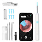1-9pcs/Set Visual Ear Cleaner with Camera Ear Sticks USB Charging Ear Wax Removal Tool WIFI Connection 6 LED Lights Earpick