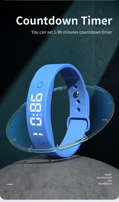 Smart Male Woman Student Children's Sports Electronic Bracelet Vibration Alarm Clock Waterproof Step Count Gift Electronic Watch