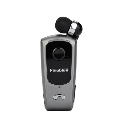 Fineblue F920 Wireless Retractable Portable Mini Bluetooth Headset Calls Remind Vibration Wear Clip Sports Running Earphone