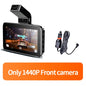 WIFI DVR Recorder Dashcam 1440P Dash Car Dash Cam Camera Dual Lens Built In  G-Sensor Loop Recording Parking Monitoring