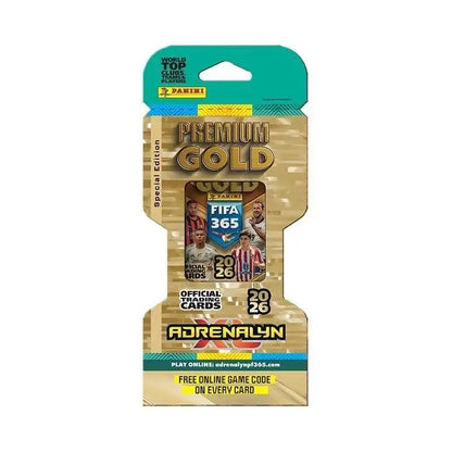 2026 Panini Adrenalyn FIFA World Cup Starter Pack Gold Pack Steelbook Official Trading Cards Game Collection Toys Gifts for Fans