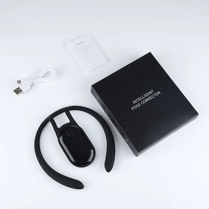 Smart Posture Corrector Vibration Posture Training Reminder Sensor Back Posture Neck Hump Correction Brace for Adult Kids