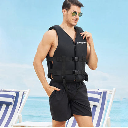 Life Jacket Water Sport Buoyancy Life Vest Swimming Boat Buoyancy Fishing Skating Vest Buoyancy Suit For Adult Children