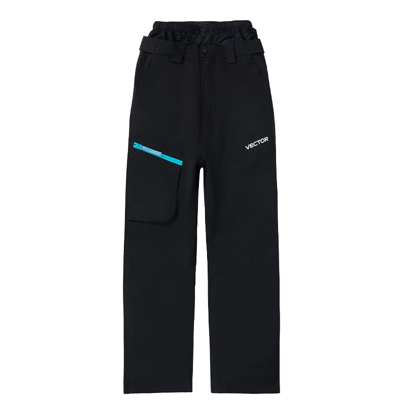 VECTOR  Woman Man Winter Ski Pants Outdoor High Quality Windproof Waterproof Warm Snow Trousers Winter Ski Snowboarding Pants